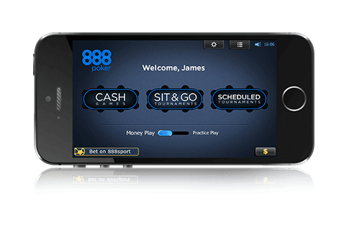 application mobile 888poker