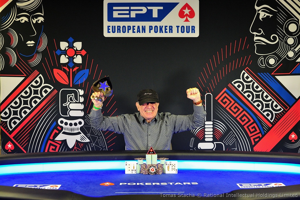 Michel Leibgorin, après une victoire en 2022 sur l'EPT Prague