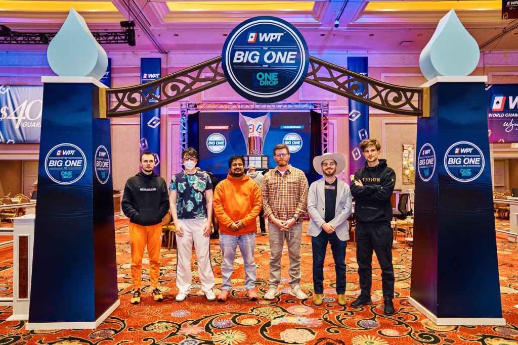 Les finalistes du Big One For One Drop